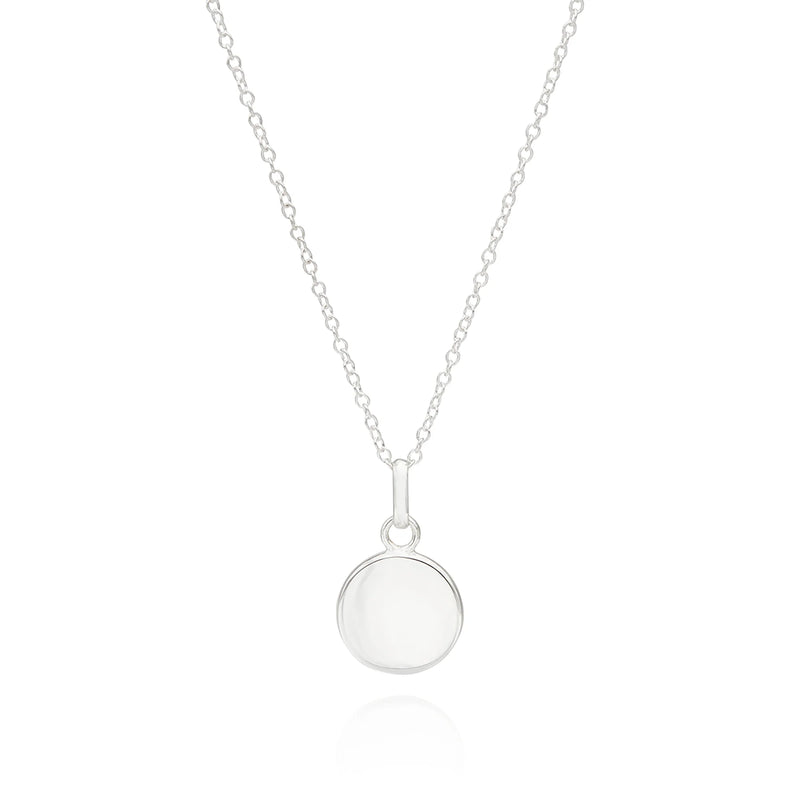 Anna Beck Classic Medium Circle Necklace - Gold & Silver