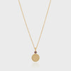 Anna Beck Pink Ruby Circle Pendant Necklace - Gold