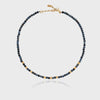 Anna Beck Dumortierite Beaded Necklace - Gold