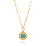 Anna Beck Luna Pendant Necklace - Gold