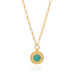 Anna Beck Luna Pendant Necklace - Gold