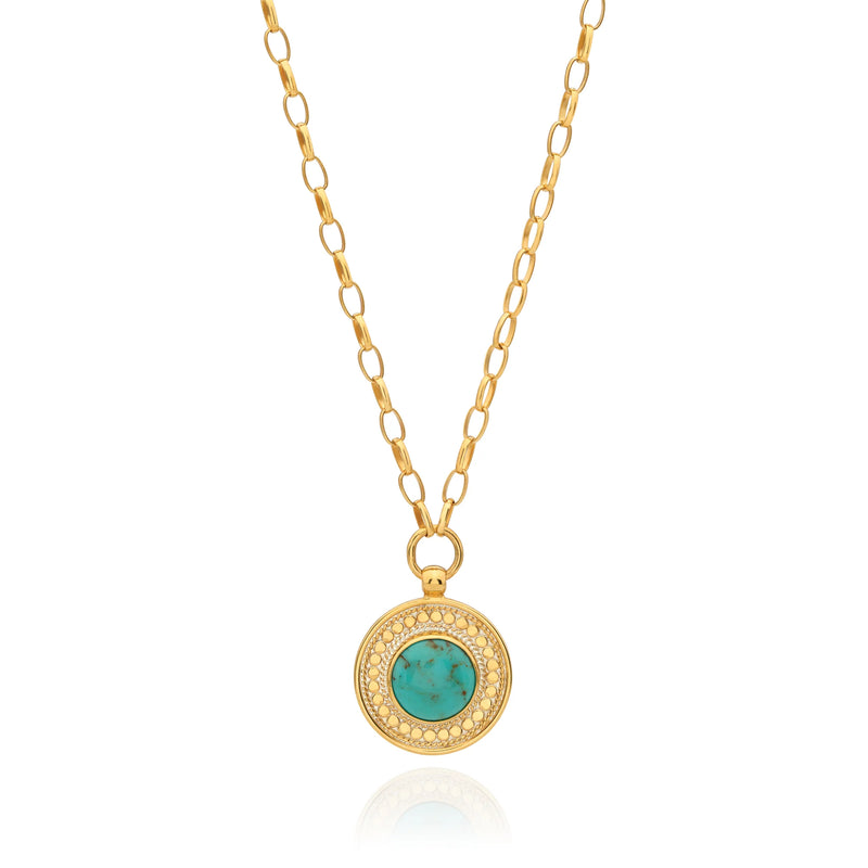 Anna Beck Luna Pendant Necklace - Gold
