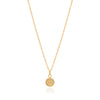Anna Beck Small Circle Pendant - Gold