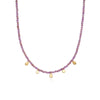 Anna Beck Vista Beaded Necklace - Lilac/Turquoise/Gold