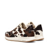Woden Nicoline Animal Print Trainer - Cow