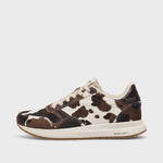Woden Nicoline Animal Print Trainer - Cow