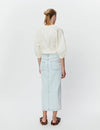 Day Birger Et Mikkelson Niki Soft Denim Skirt - Bleached White