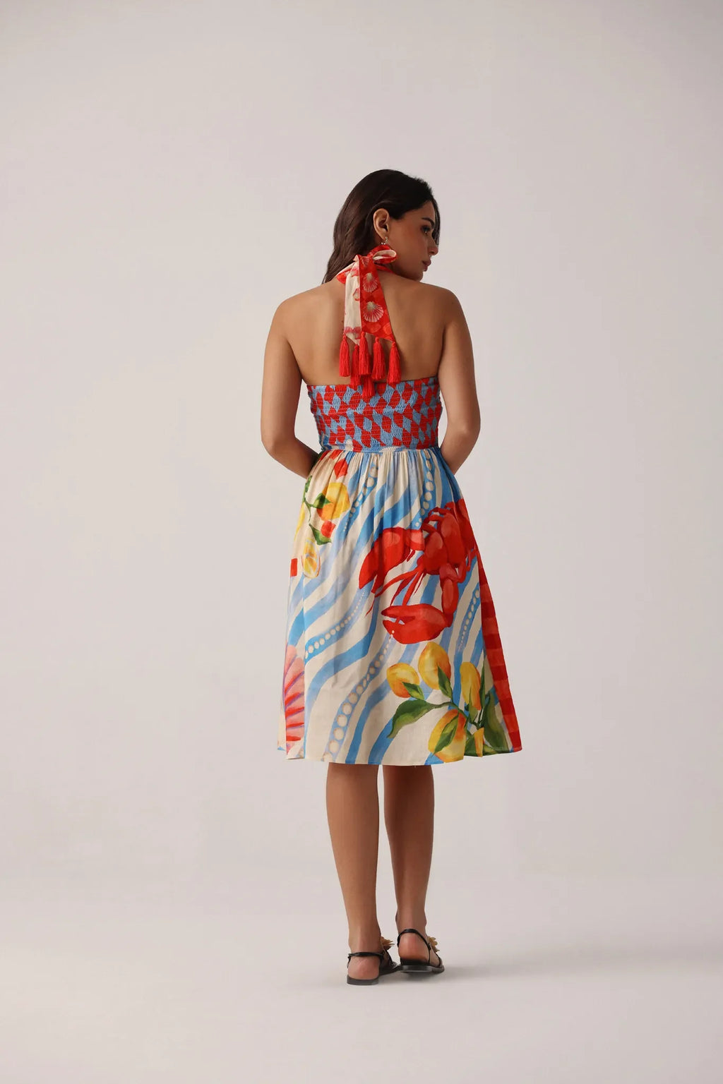 NOIB Hazel Midi Dress - Summer Zest