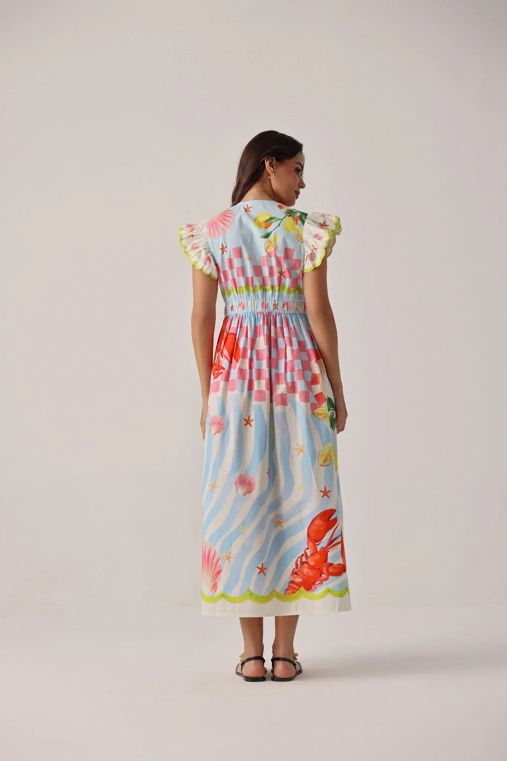 NOIB Estelle Maxi Dress - Summer Zest