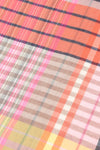 Ombré London Multi Checks Scarf - Pink Multi
