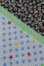 Ombre London Multi Stars Jacquard Scarf - Multi