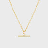 Orelia Chunky T-Bar Necklace
