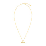 Orelia Chunky T-Bar Necklace