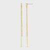 Orelia Baguette & Crystal Fine Drop Earrings