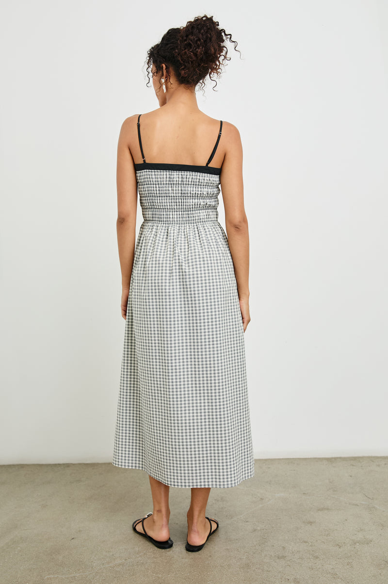 Rails Primrose Dress - Ivory Jet Gingham