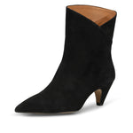 Shoe The Bear Paula Suede Boot - Black