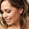 Scream Pretty Hannah Martin Pearl Huggie Earrings - Gold