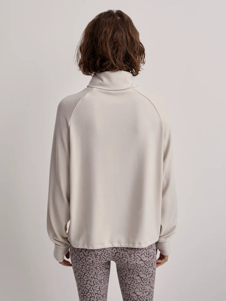 Varley Portland High Neck Midlayer - Crystal Grey