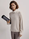 Varley Portland High Neck Midlayer - Crystal Grey