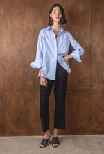 Vivere Sadie Cropped Kick flare Trouser - Black