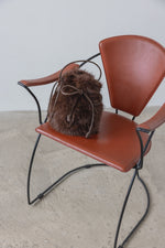 Vivere Manon Fur Bag - Brown