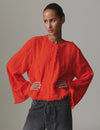 Day Birger Et Mikkelson Ralph Fringe Blouse - Fiery Red