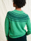 Lowie Snow Scottish Made Lambswool Jumper - Mint
