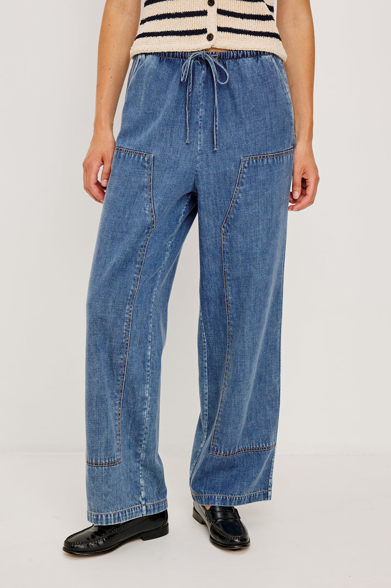 Rails Sanderson Trousers - Antique Blue