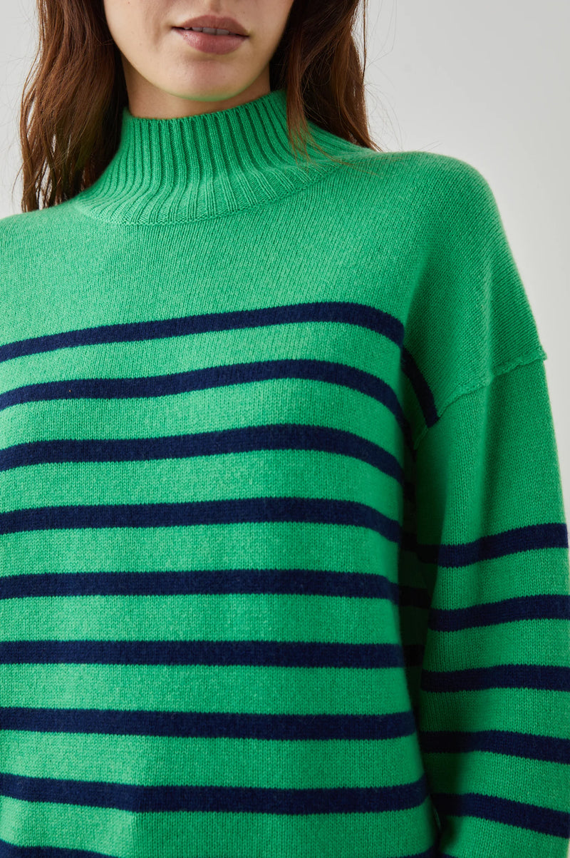Rails Sasha Sweater - Kelly Navy Stripe