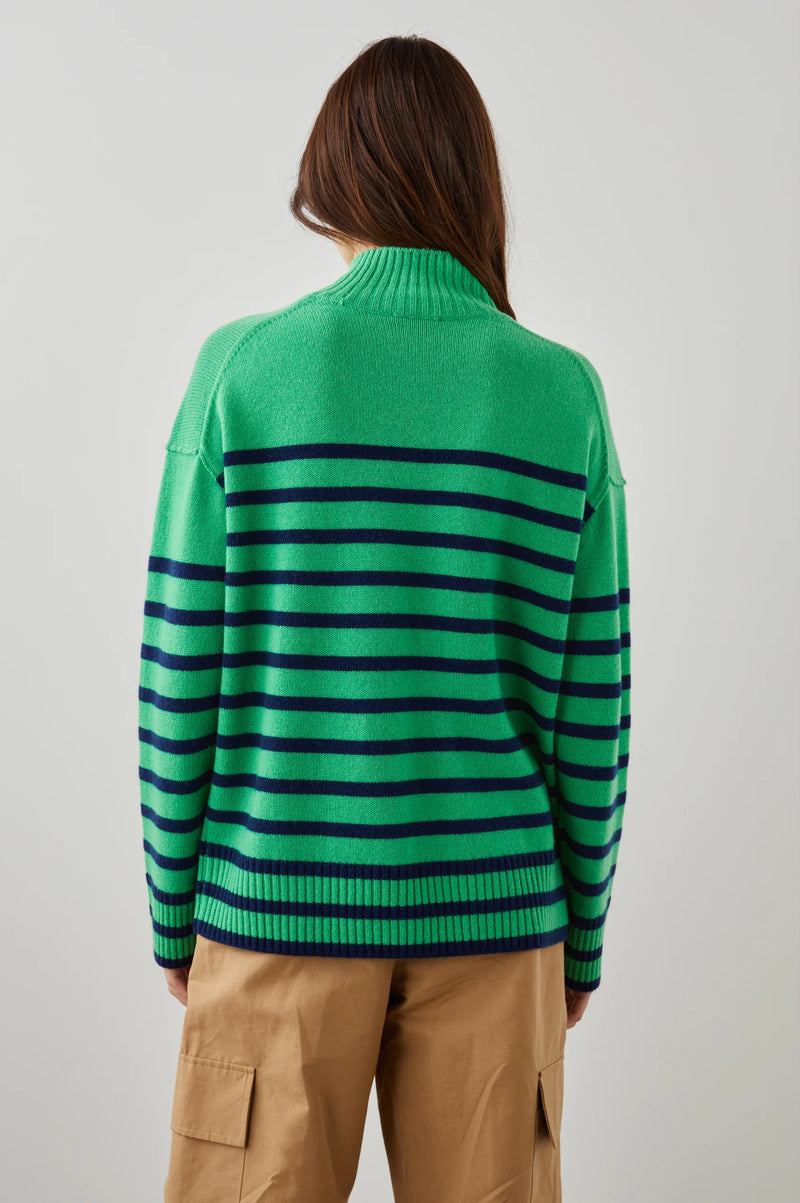 Rails Sasha Sweater - Kelly Navy Stripe