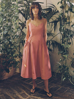 Vivere Mabel Sundress - Dusty Rose