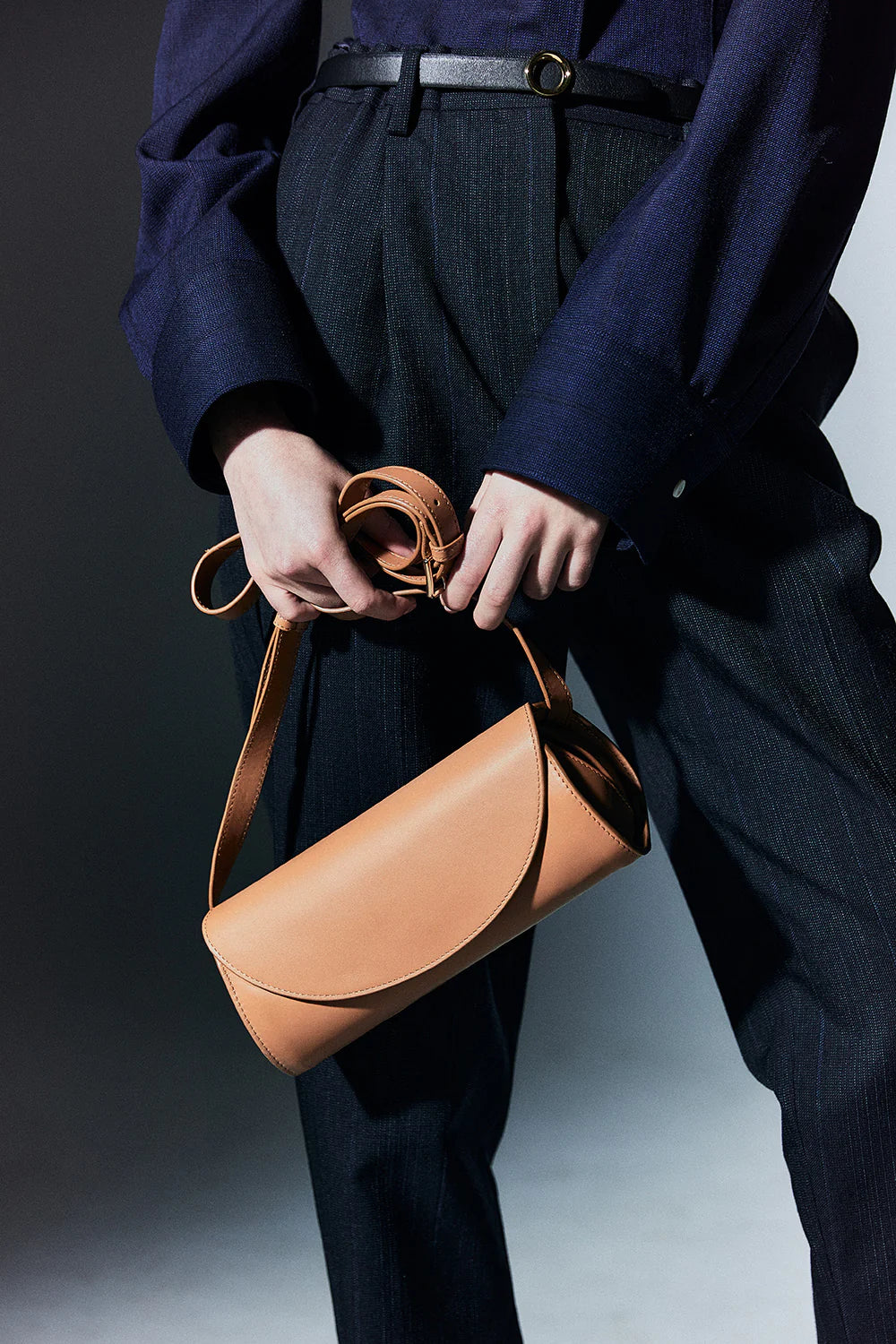 Aleo Sophie Leather Handbag - Toffee