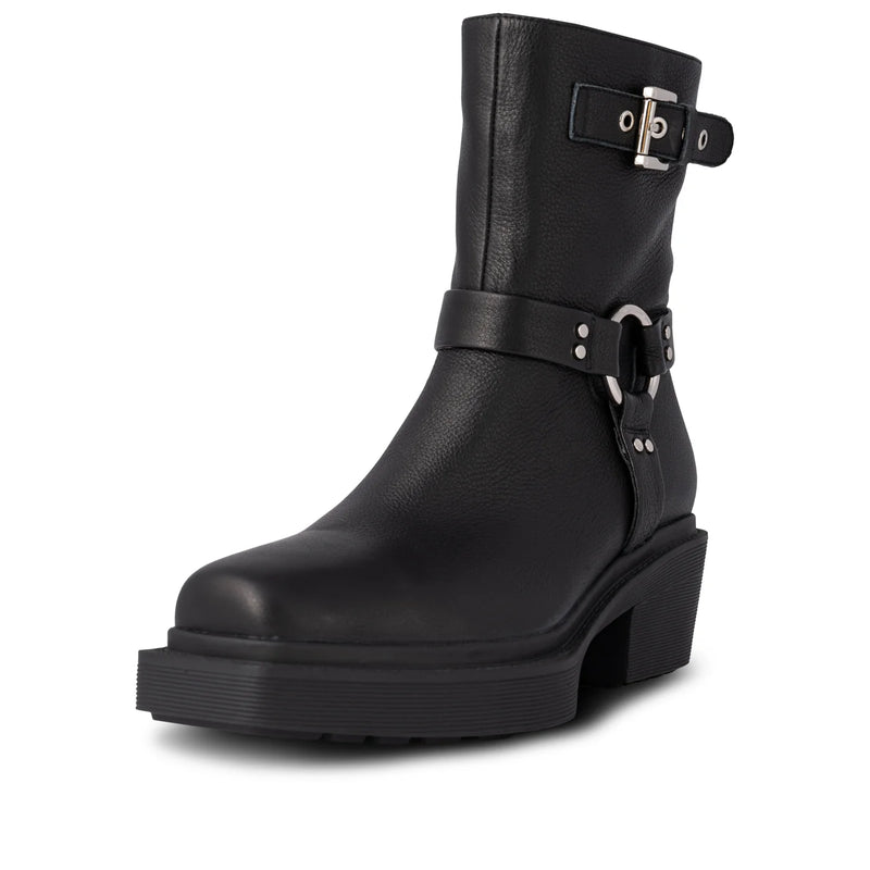 Shoe The Bear Amina Biker Boot - Black