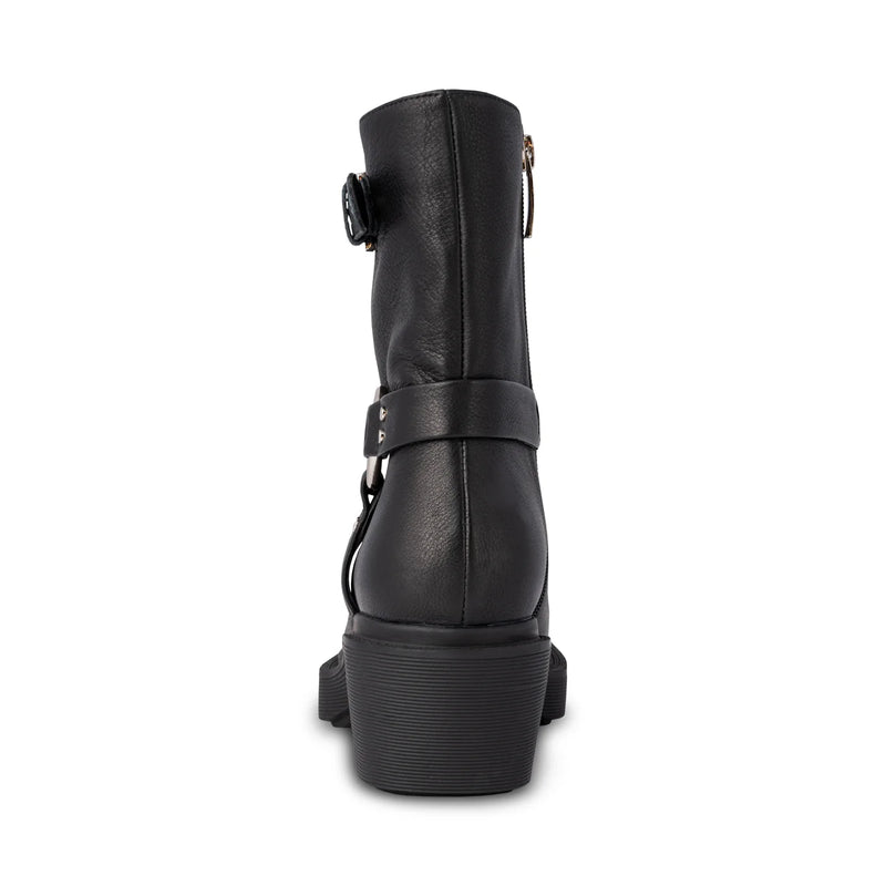 Shoe The Bear Amina Biker Boot - Black