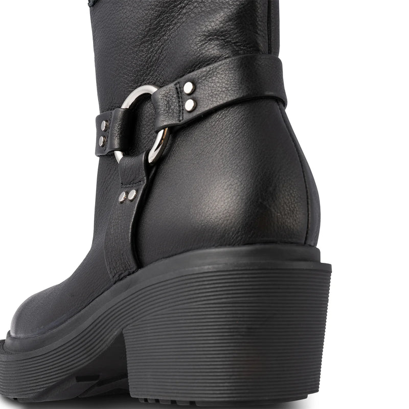 Shoe The Bear Amina Biker Boot - Black