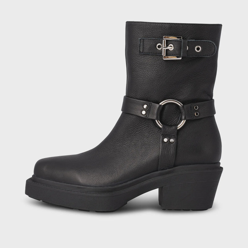Shoe The Bear Amina Biker Boot - Black