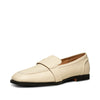 Shoe The Bear Erika Saddle Leather Loafer- Off White