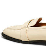 Shoe The Bear Erika Saddle Leather Loafer- Off White