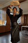 Never Fully Dressed Ruffle Jaspre Skirt - Black