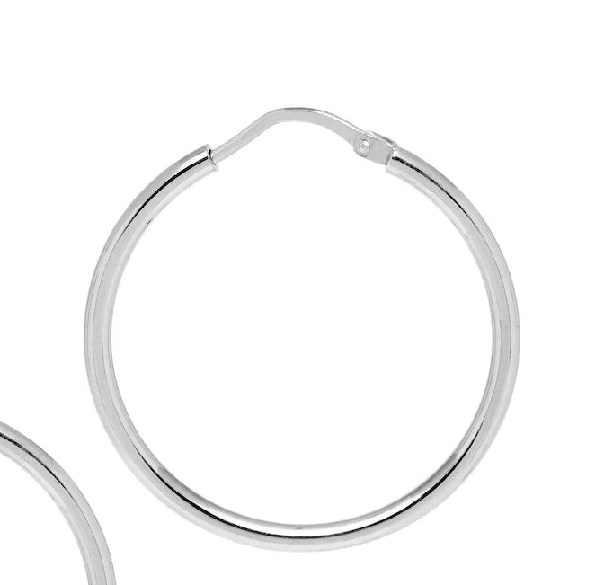 The Hoop Station Chica Latina Small - Silver