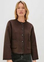 Rails Melanie Jacket - Dark Brown