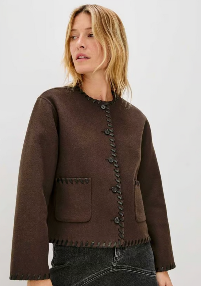Rails Melanie Jacket - Dark Brown