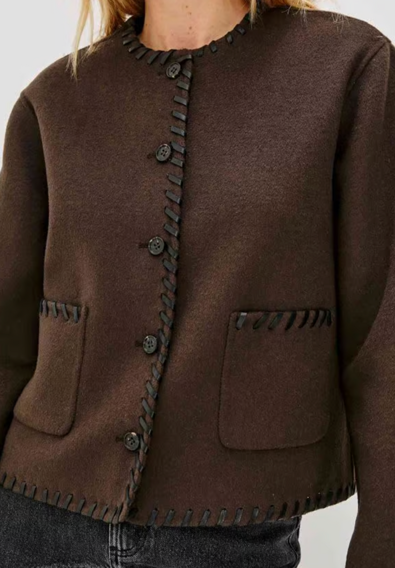 Rails Melanie Jacket - Dark Brown
