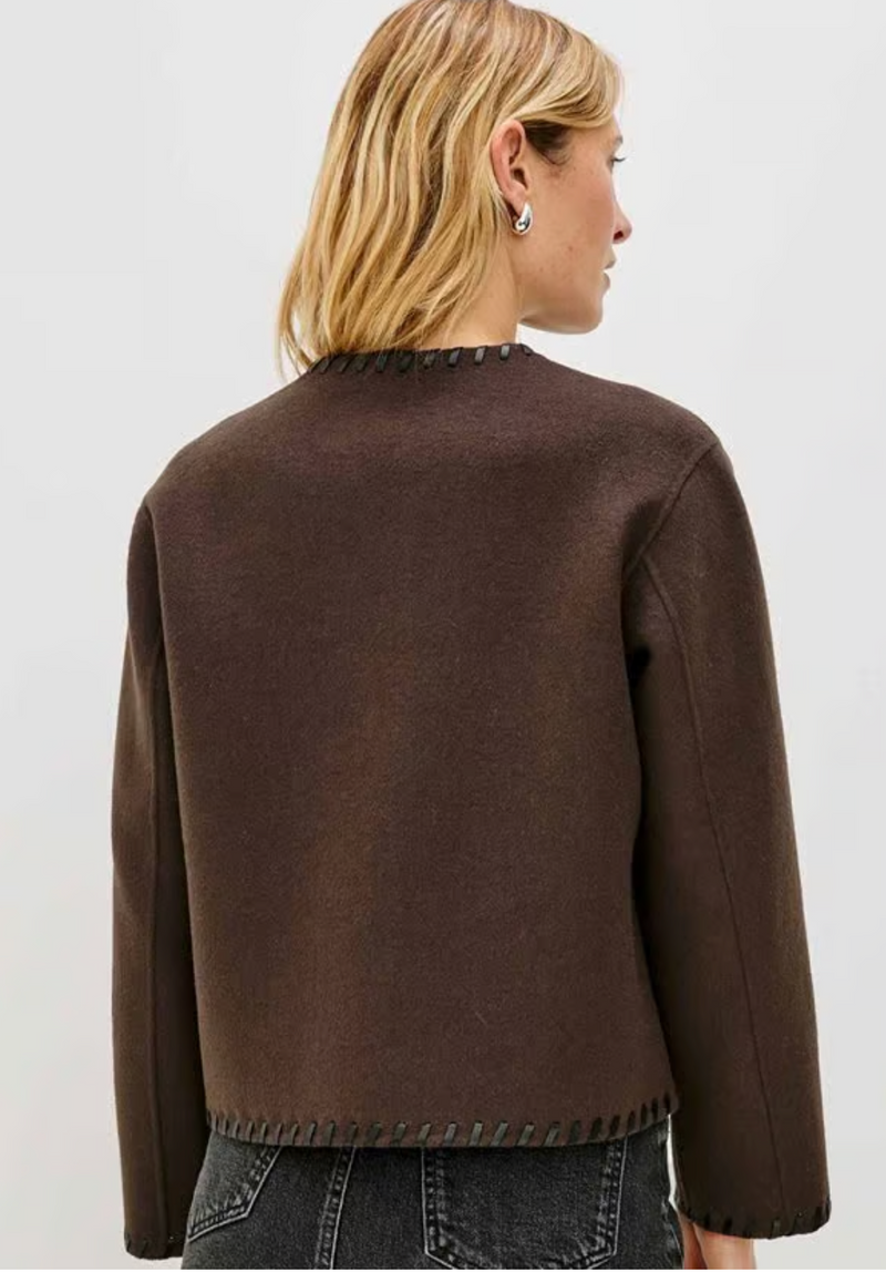 Rails Melanie Jacket - Dark Brown