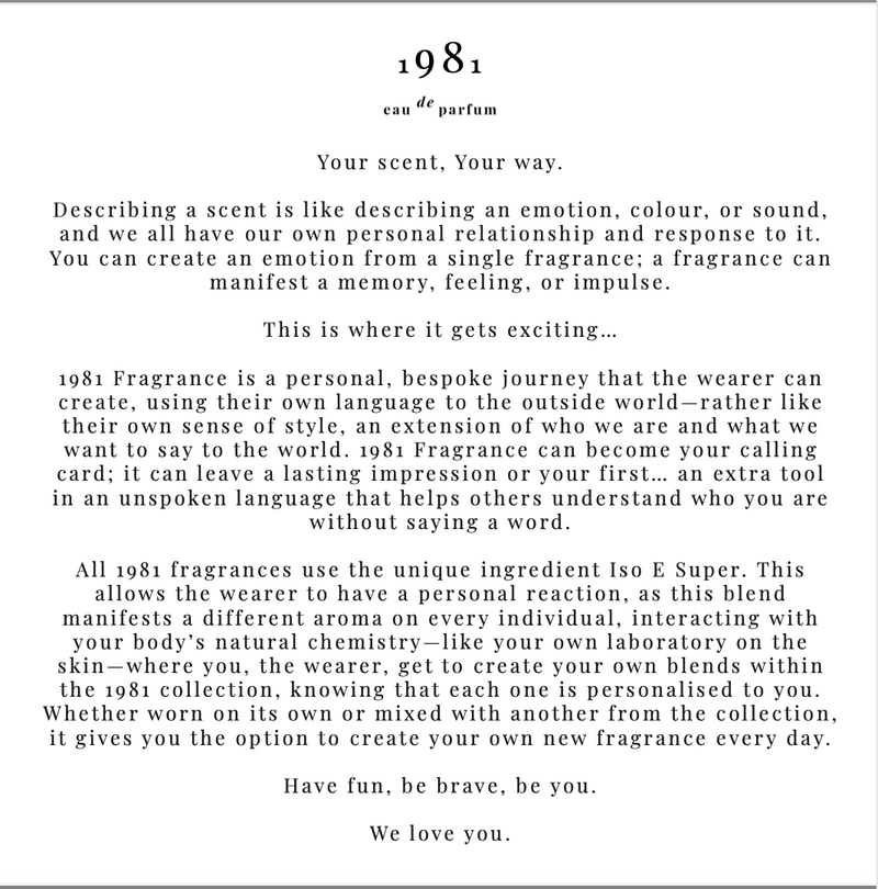 1981 Eau De Parfum - Out Of Office