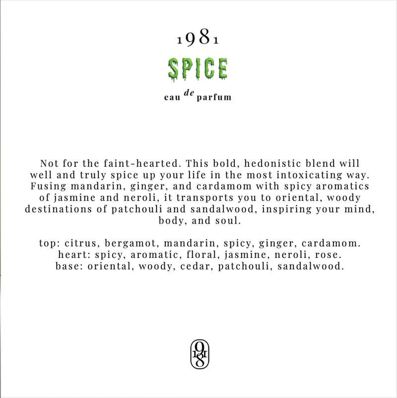 1981 Eau De Parfum - Spice