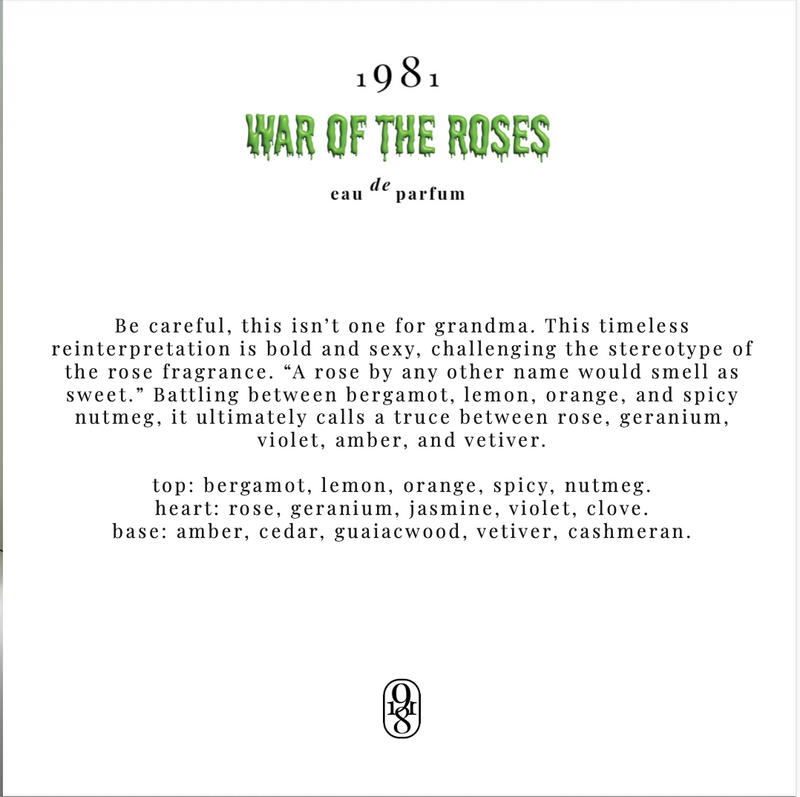 1981 Eau De Parfum - War Of The Roses