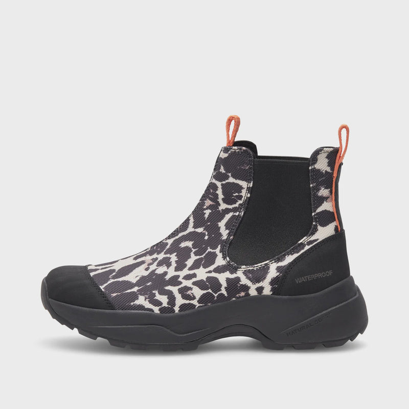 Woden Siri Leo Waterproof Boot - Leopard