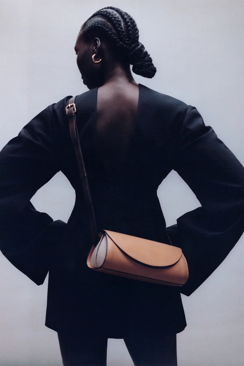 Aleo Sophie Leather Handbag - Toffee