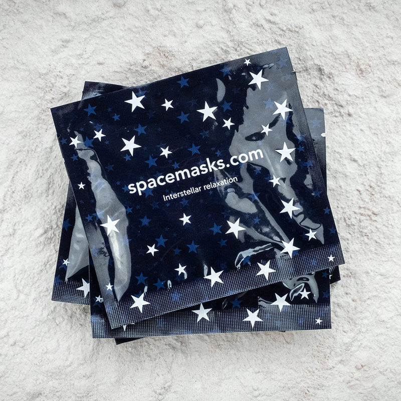 Spacemasks Self Heating Eye Masks (Box of 5 sachets)